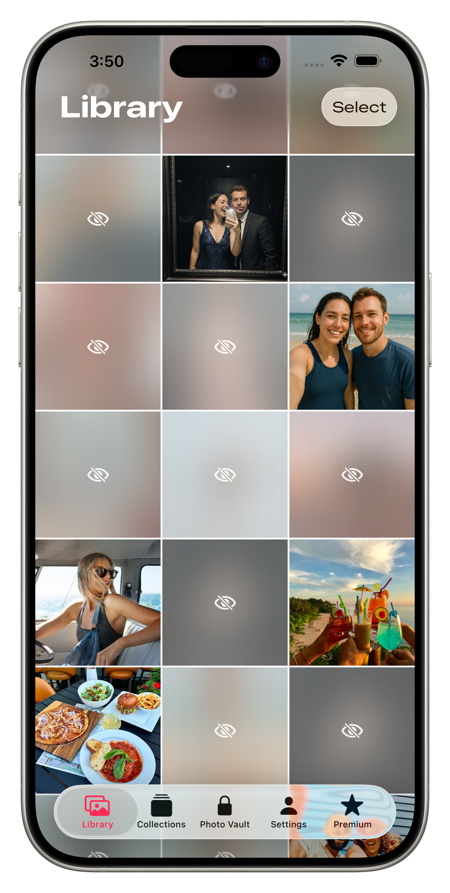 Clean camera roll screenshot
